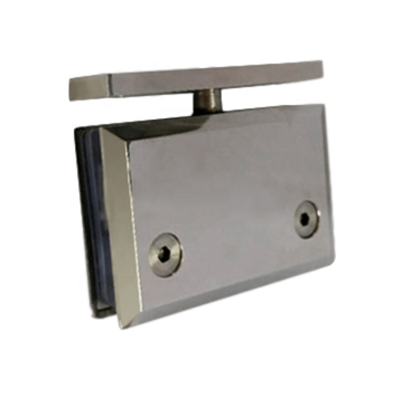 Brushed Nickel Surface 360 Degree Beveled/360 Beveled Shower Glass Door