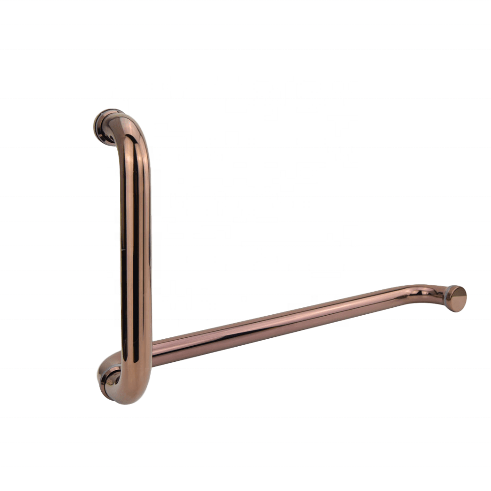 Hot Selling Rose Gold Stainless Steel Pull Handles Screen Shower Handle